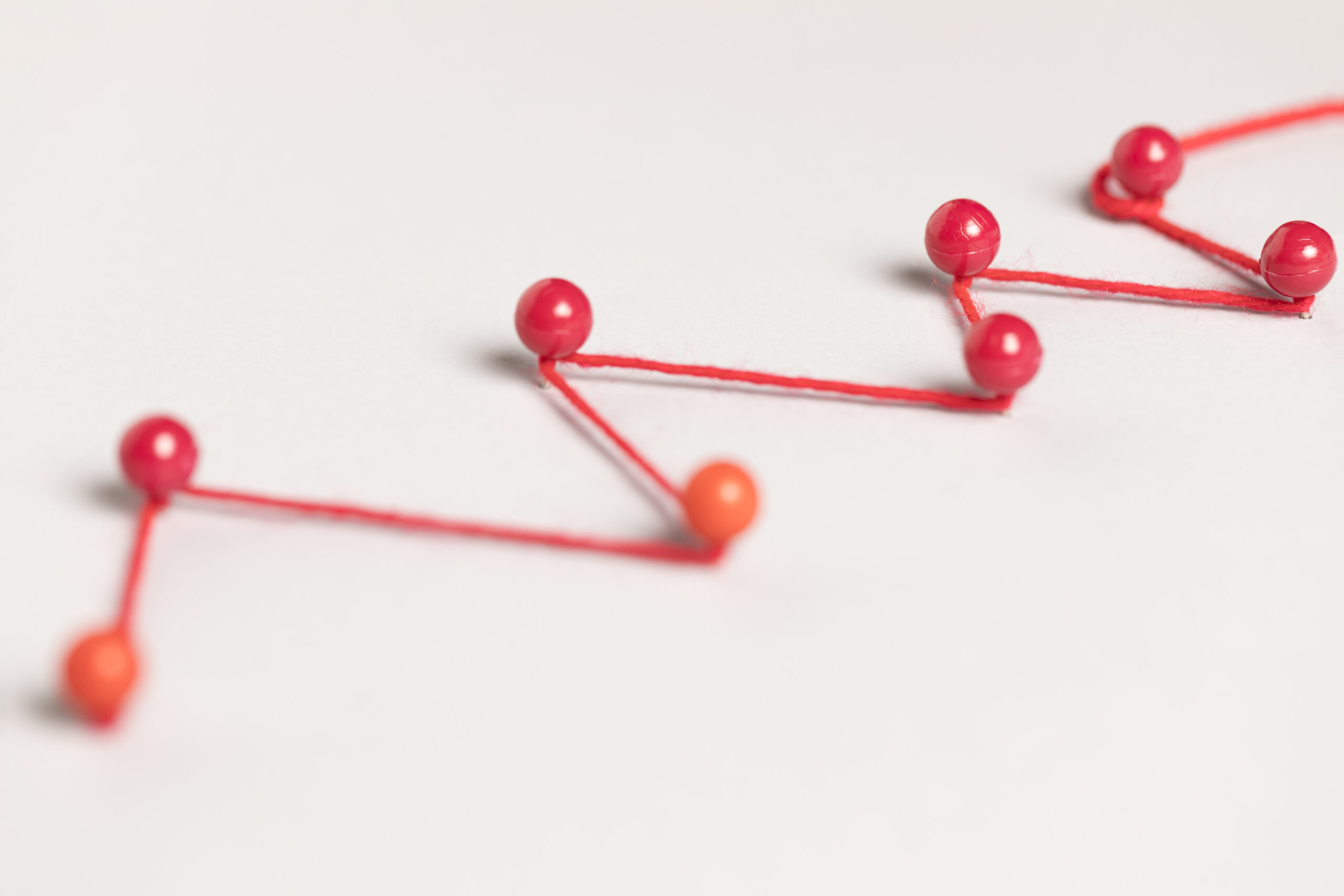concept-communication-with-red-pins