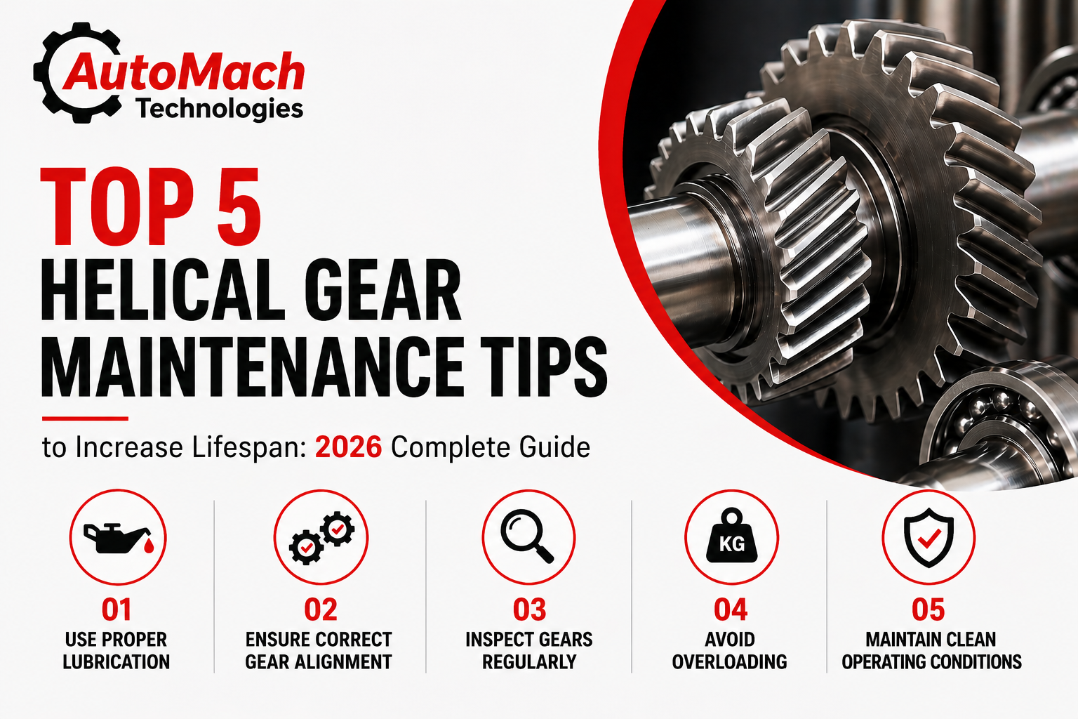 Top 5 Helical Gear Maintenance Tips to Increase Lifespan: 2026 Complete Guide