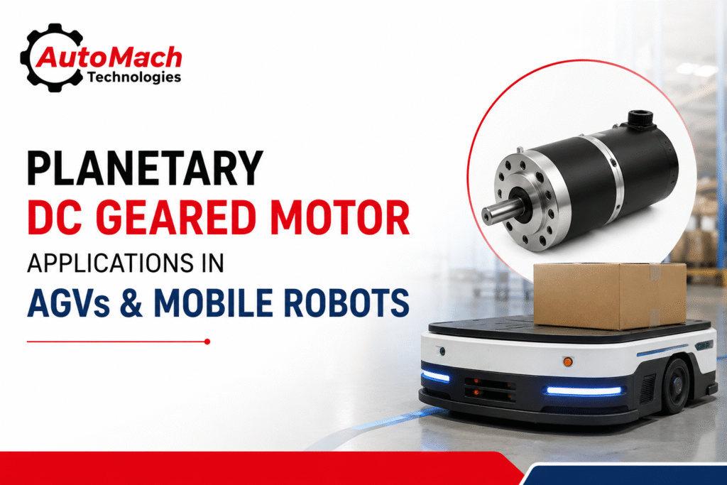 planetary dc geared motor