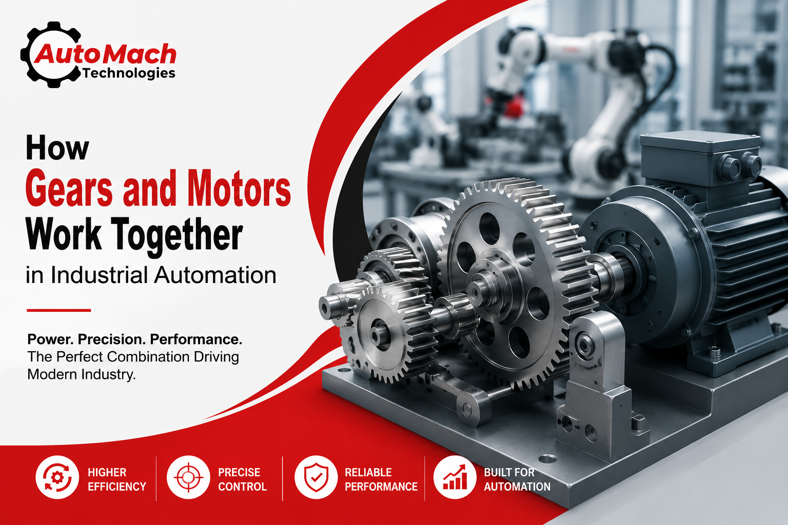 How Gears and Motors Work Together in Industrial Automation